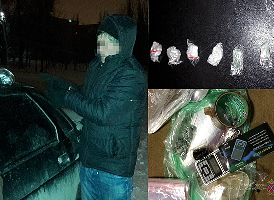 На юге Волгограда задержан сбытчик наркотиков из Среднеахтубинского района