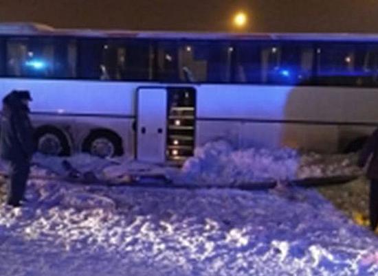 В Московской области перевернулся пассажирский автобус, следовавший в Волгоград