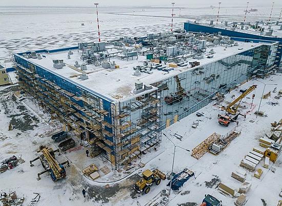 Строительство терминала В в аэропорту Волгограда выполнено на 75%