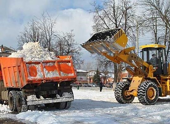 Более 600 тысяч кубометров снега вывезено за сутки с улиц Волгограда