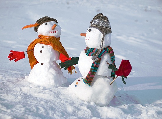 100 тысяч снеговиков уехали из Волгограда в машинах дорожно-коммунальных служб