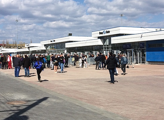Территория, прилегающая к стадиону «Волгоград Арена», стала пешеходной