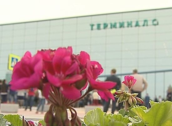 В волгоградском аэропорту прибывающие пассажиры попадают на концерт