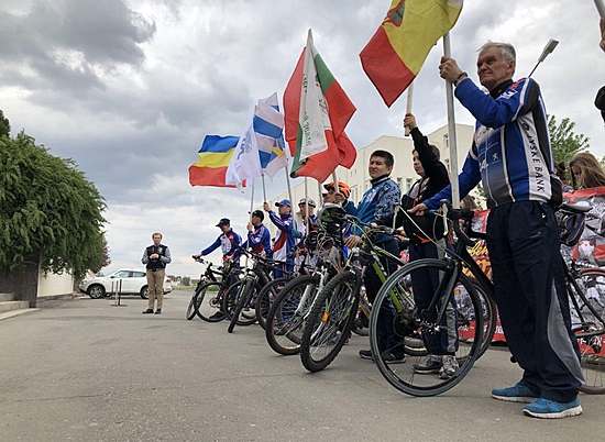 В Волгоград прибыли участники веломотомарша «Спасибо за Победу!»