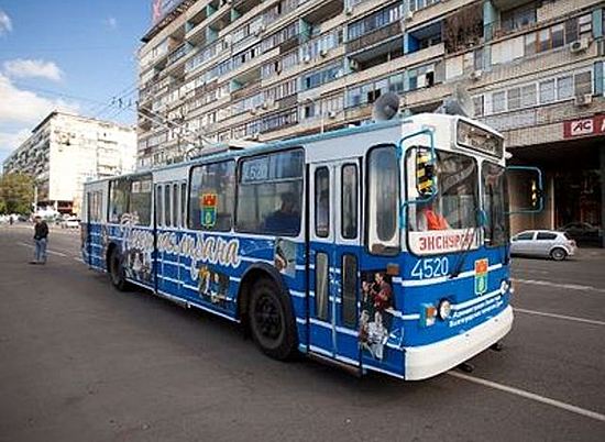 В Волгограде готовится выйти в рейс «музыкальный» электротранспорт