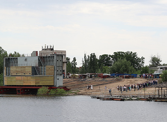 Первый в Волгоградской области батопорт спущен на воду
