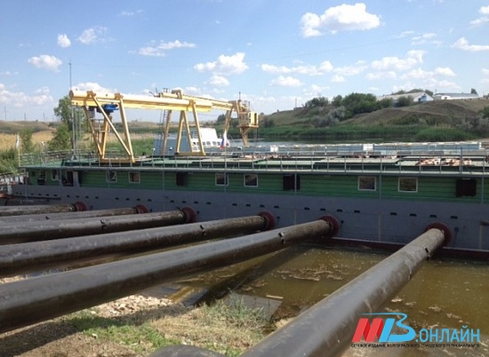 В Волгоградской области установлены новые плавучие насосные станции