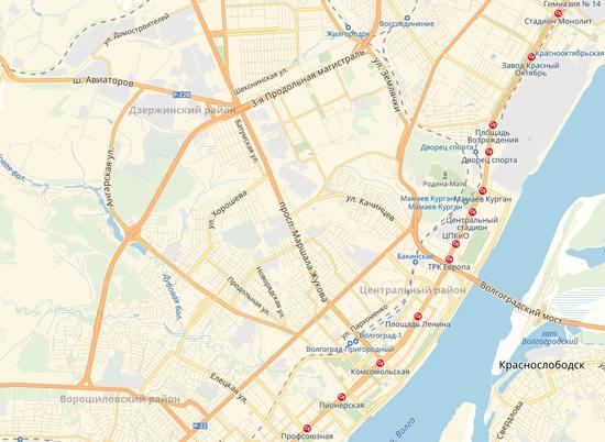 Смартфон покажет, как в дни матчей ЧМ-2018 в Волгограде изменится схема движения