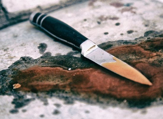 Молодой селянин с ножом напал на полицейских