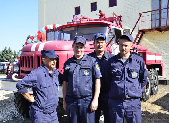 Новое пожарное депо в хуторе Деминском обеспечит безопасность десяти сел Волгоградской области