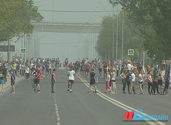 В субботу рокадная дорога в Волгограде станет "беговой дорожкой"