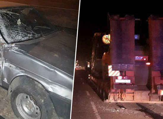 В Волгограде автомобиль сбил двух дорожных рабочих