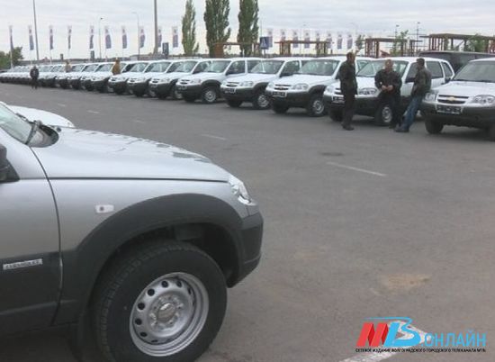 Из Волгограда в села отправились 85 автомобилей высокой проходимости