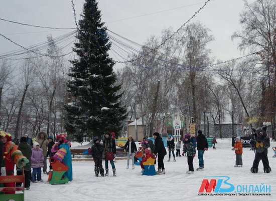 Жителей районов Волгограда порадуют ледовыми катками