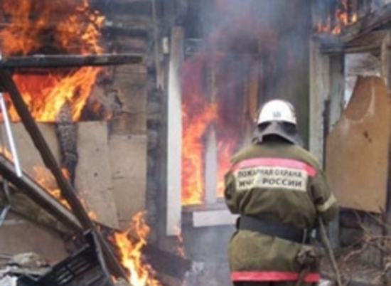 В Волгограде огонь уничтожил иномарку