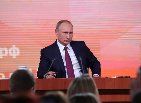 Владимир Путин 20 декабря проведет большую пресс-конференцию