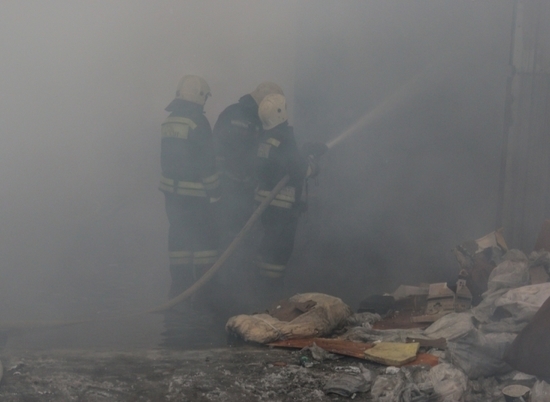 В Волгоградской области мужчина едва не сгорел заживо