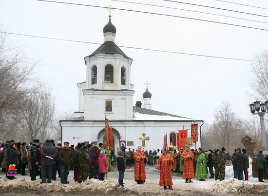 В центре Волгограда пройдет крестный ход в память об убитых казаках
