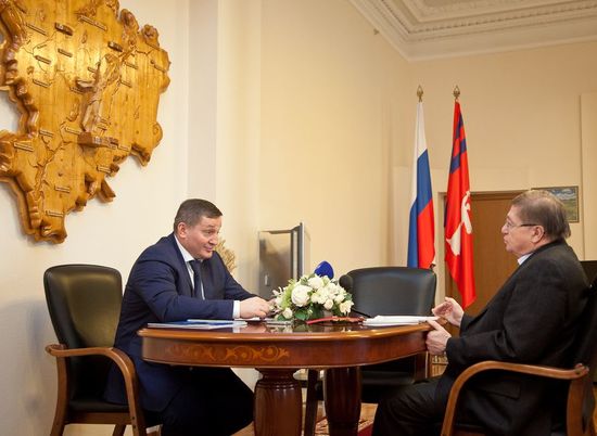 Андрей Бочаров поздравил Асланбека Керашева с получением ордена Александра Невского