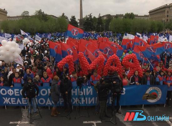 Первомайская демонстрация в Волгограде: как это было?