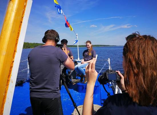 В Волгоградской области телеканал OCEAN-TV снимает фильм о реке Дон