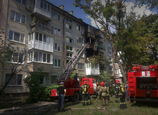 В Волгограде на улице Шекснинской от пожара пострадал местный житель