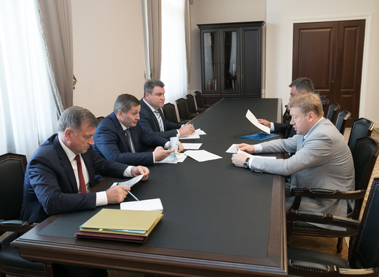 Бочаров провел встречу с замгендиректора УК «Ветроэнергетика»