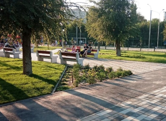 Работы в парке на «Авангарде» в Волгограде вышли на финишную прямую