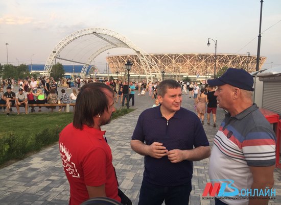 Андрей Бочаров осмотрел площадки фестиваля "Берег-2019"