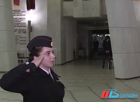 Волгоградские кадеты полицейских классов  удостоились  особой чести