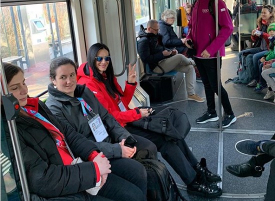 Елена Исинбаева осталась довольна швейцарским метро
