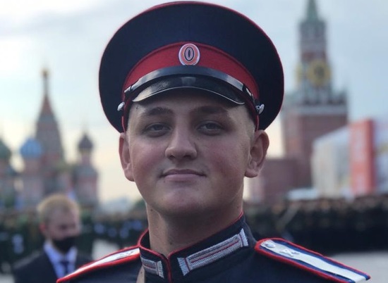 Волгоградец принял участие в Параде Победы на Красной площади