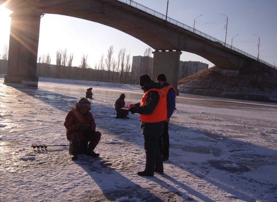 Волгоградское МЧС рассказало о результатах ледовой разведки