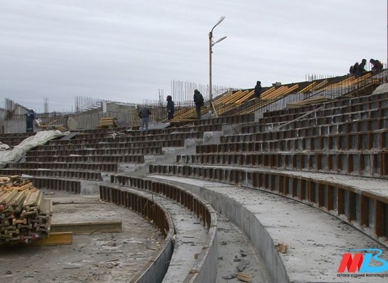 Амфитеатр на волгоградской набережной планируют сдать раньше срока