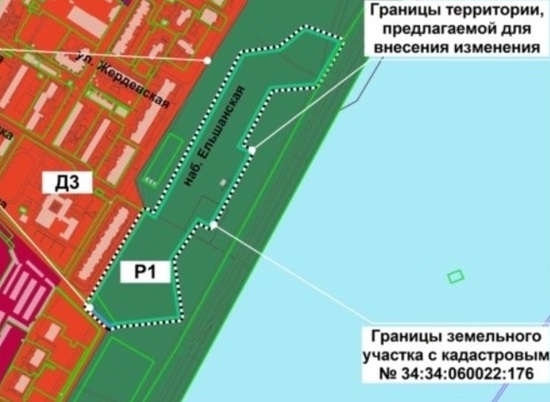 Новый ЖК может появиться на набережной Тулака в Волгограде