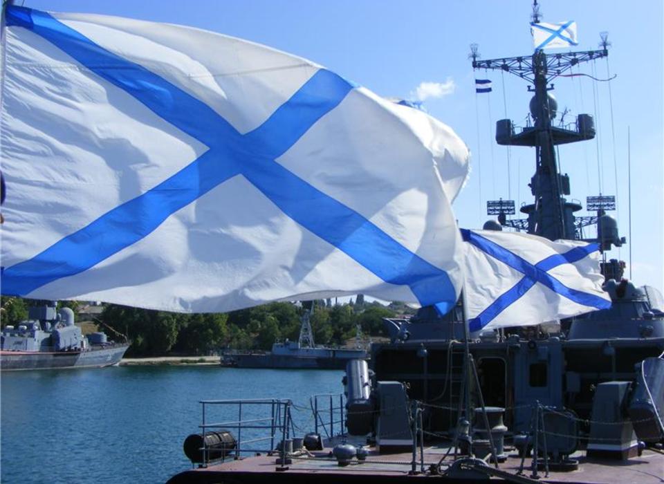 В России празднуют день ВМФ