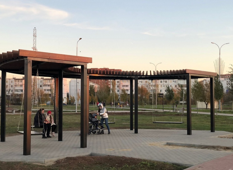 75 общественных территорий благоустроили в Волгоградской области