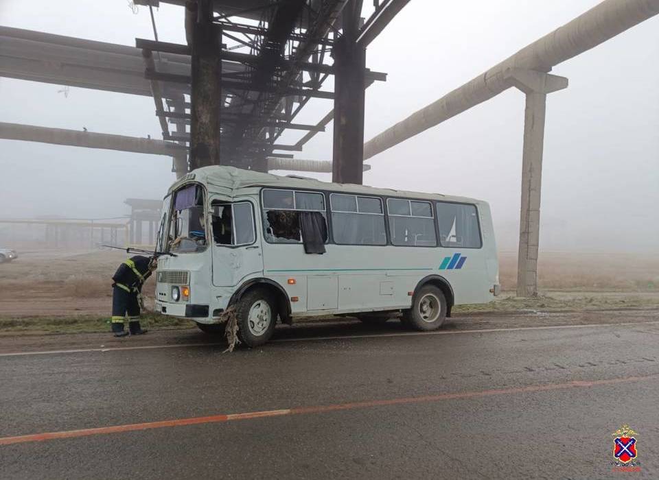 Шесть человек пострадали в ДТП с автобусом в Волгограде
