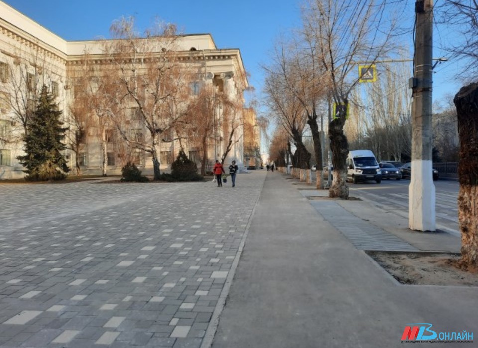 Определён подрядчика для реконструкции пешеходных зон в центре Волгограда