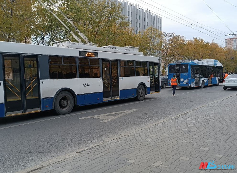 Стали известны детали инцидента с троллейбусом в центре Волгограда