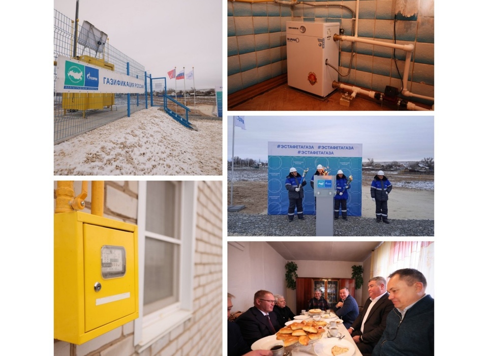 Губернатор Волгоградской области проверил ход газификации в посёлке Светлоярского района