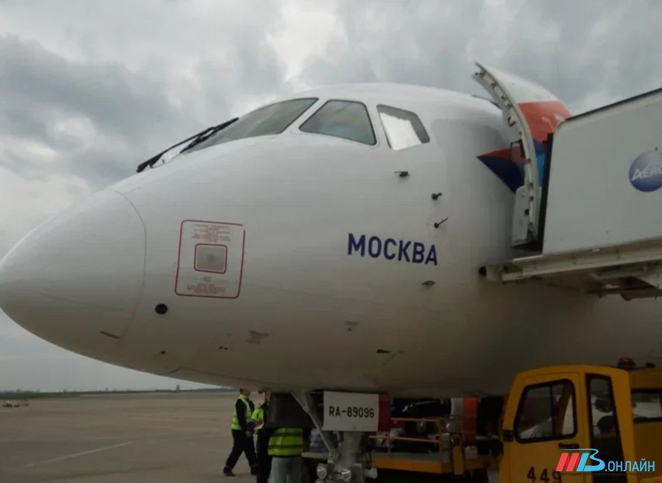 Самолет Волгоград – Москва изменил маршрут следования