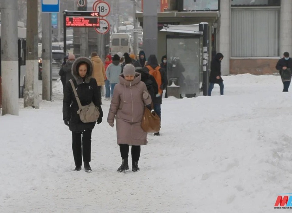 В Волгоградскую область придет 20-градусный мороз