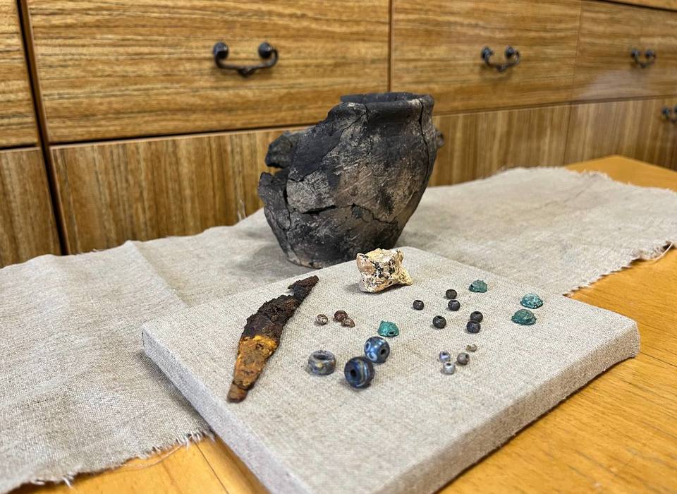 В Волгоградский областной краеведческий музей передали погребальные артефакты сарматов