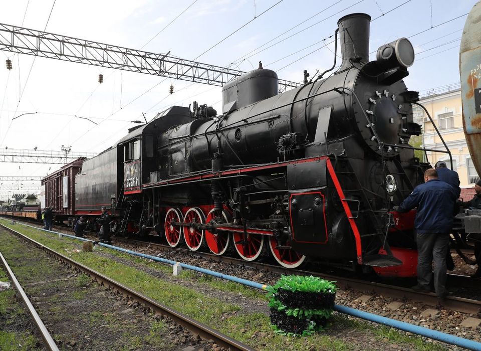 Ретропоезд «Воинский эшелон» сделает 17 остановок в Волгоградской области