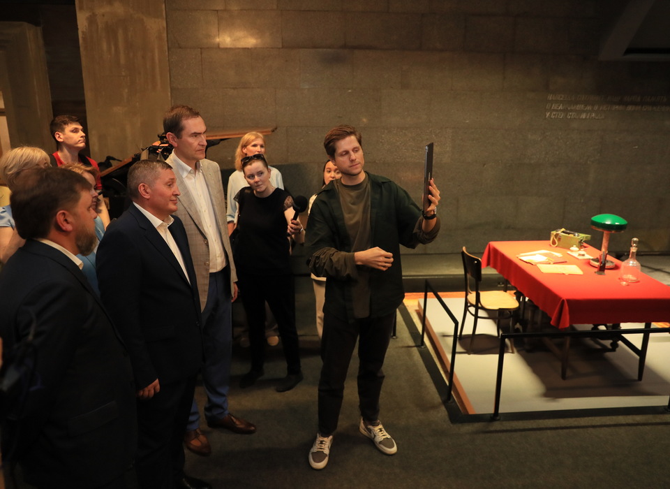 Андрей Бочаров и Александр Ведяхин оценили AR-экскурсию в музее-панораме «Сталинградская битва»