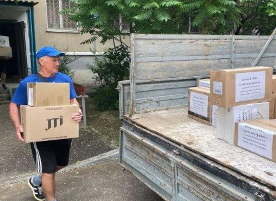 Еще один гуманитарный груз из Волгограда отправили нашим бойцам накануне Дня России