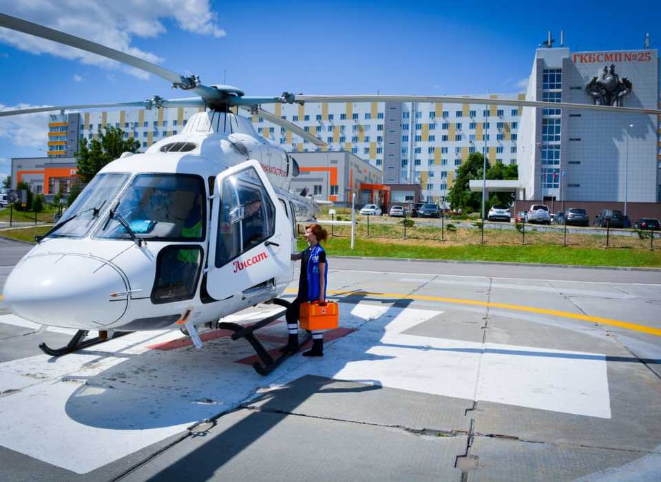 Вертолёт санавиации совершил 150 вылетов по Волгоградской области
