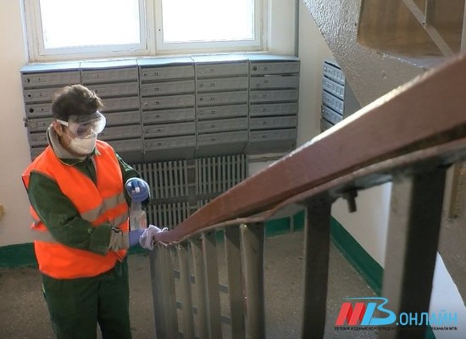 В Волгоградской области в 157 подъездах сделали ремонт