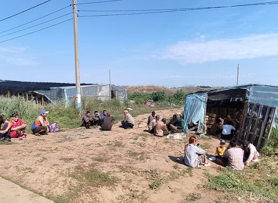 В поселке Волгоградской области выявили 23 мигранта-нарушителя